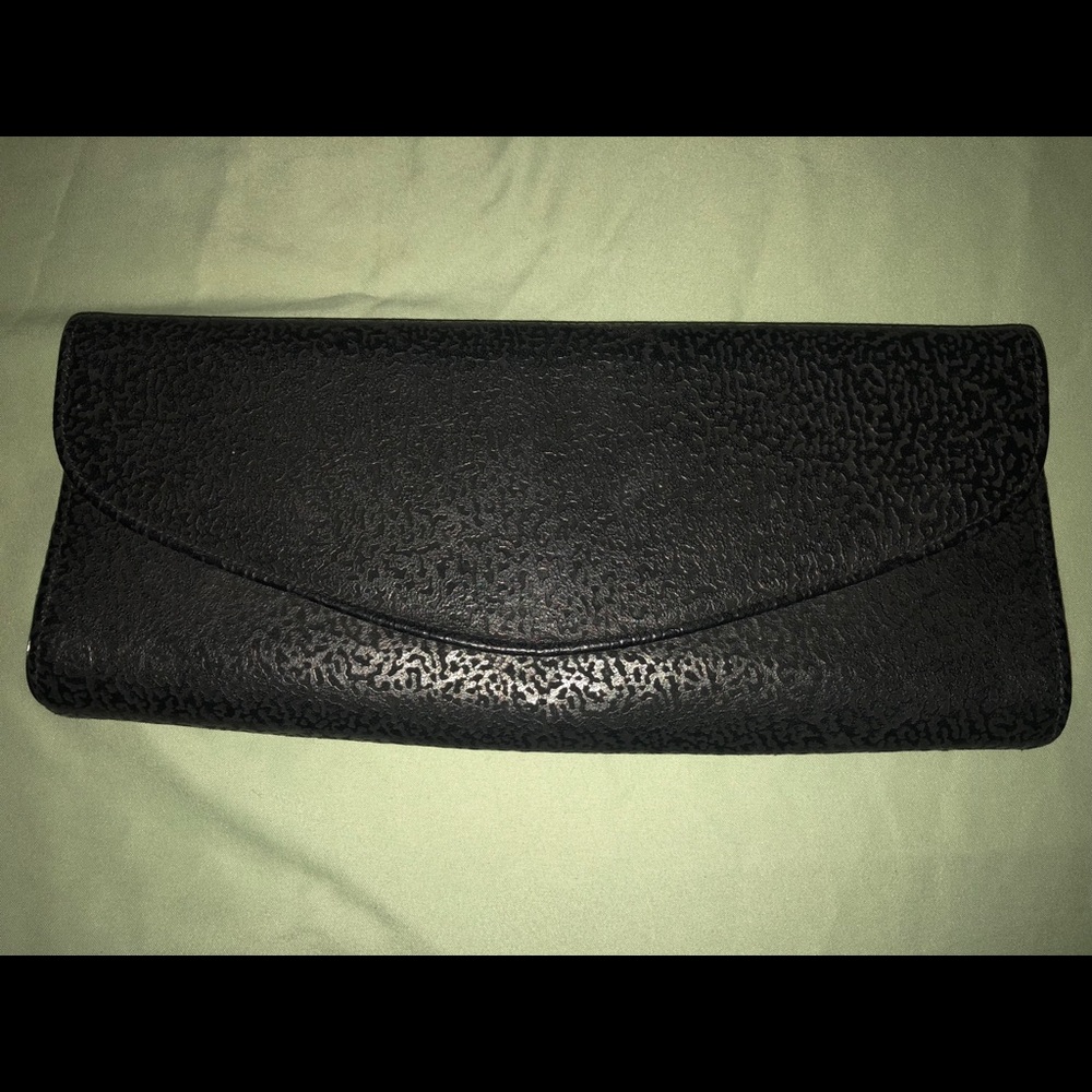 Vintage leather clutch